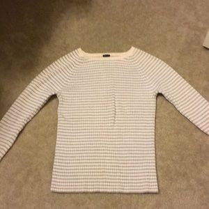 Gap stretch shirt pinkish/ white